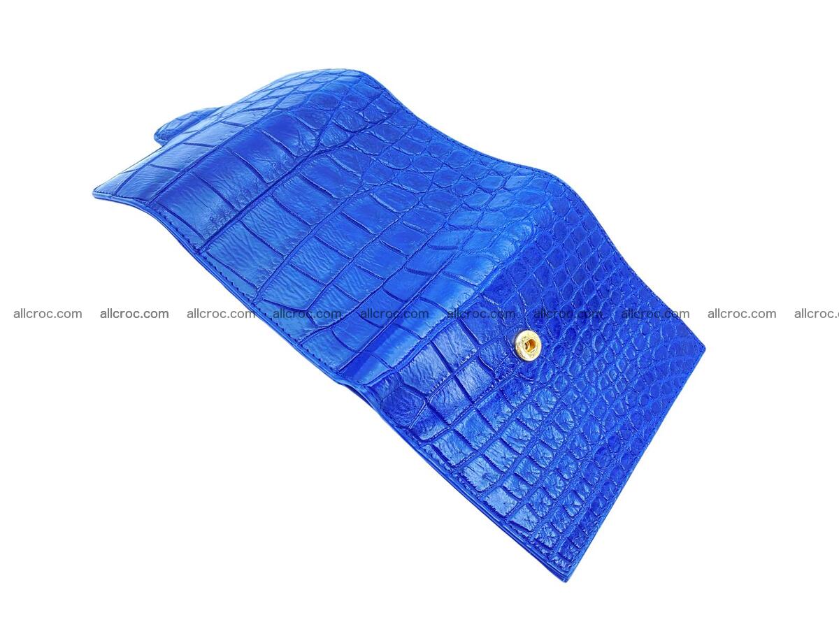 Handcrafted Crocodile skin wallet 1688 Foto 6