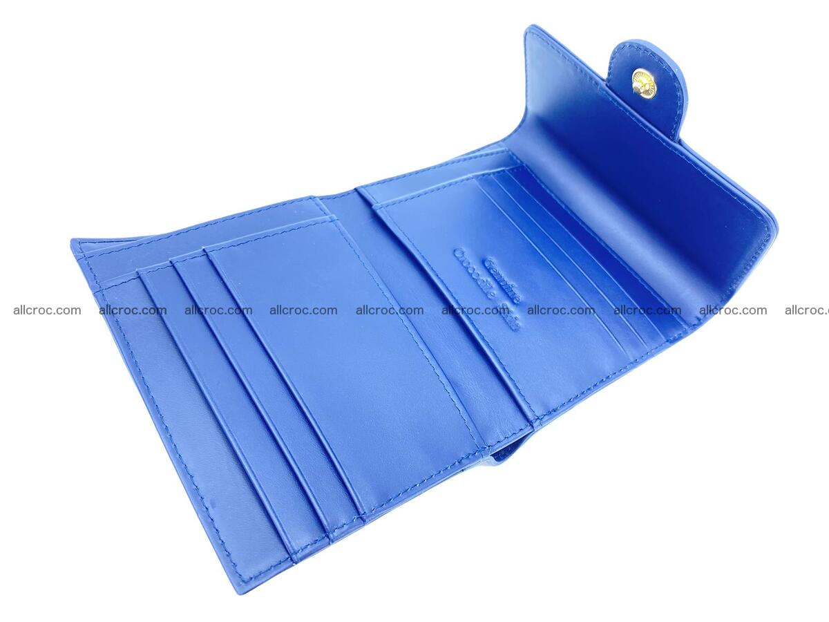 Handcrafted Crocodile skin wallet 1688 Foto 11