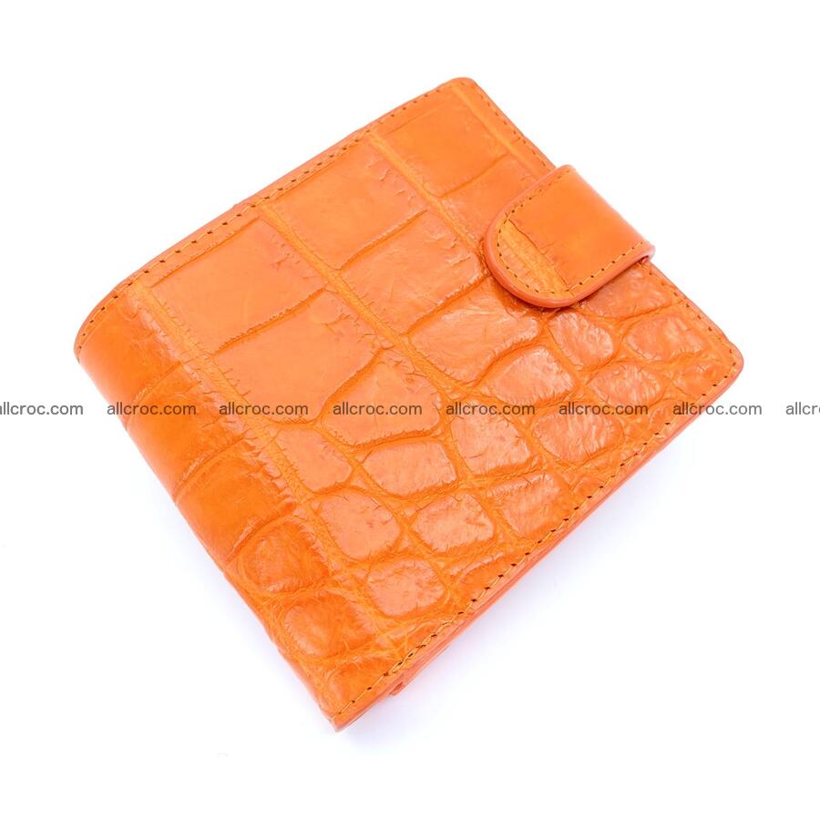 Handcrafted crocodile skin wallet 1177 Foto 0