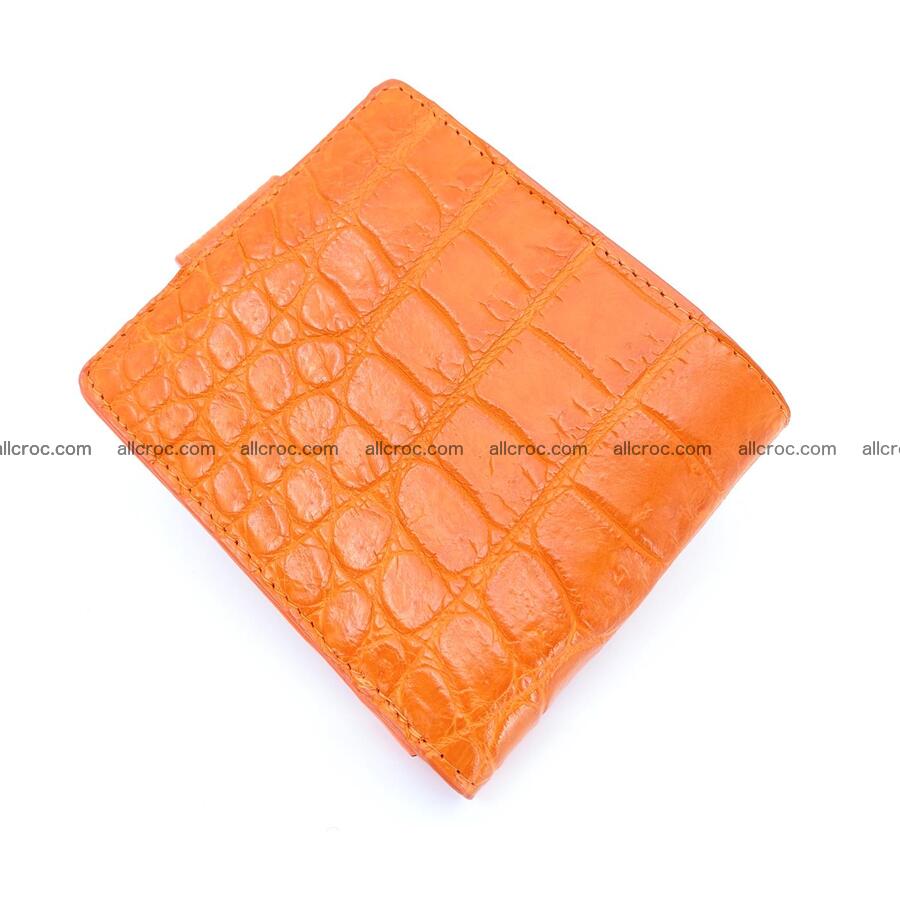 Handcrafted crocodile skin wallet 1177 Foto 1