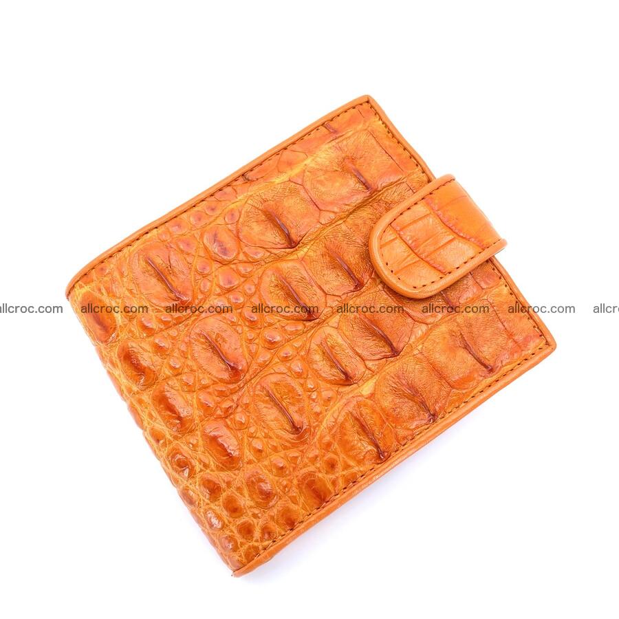 Handcrafted crocodile skin wallet 1191 Foto 0