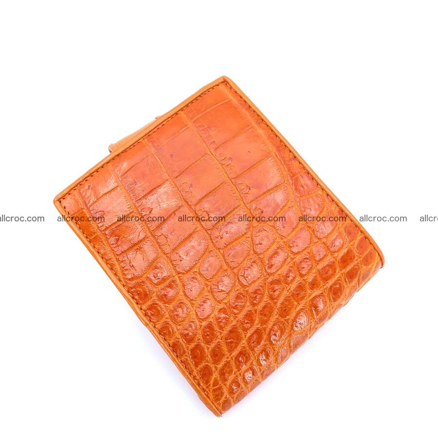 Handcrafted crocodile skin wallet 1191 Foto 1