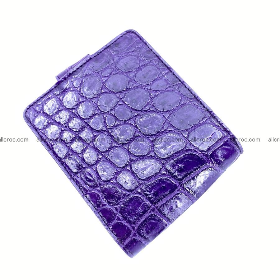 Handcrafted crocodile skin wallet 1187 Foto 1