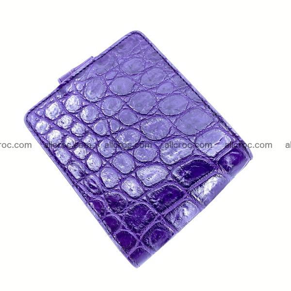 Handcrafted crocodile skin wallet 1187