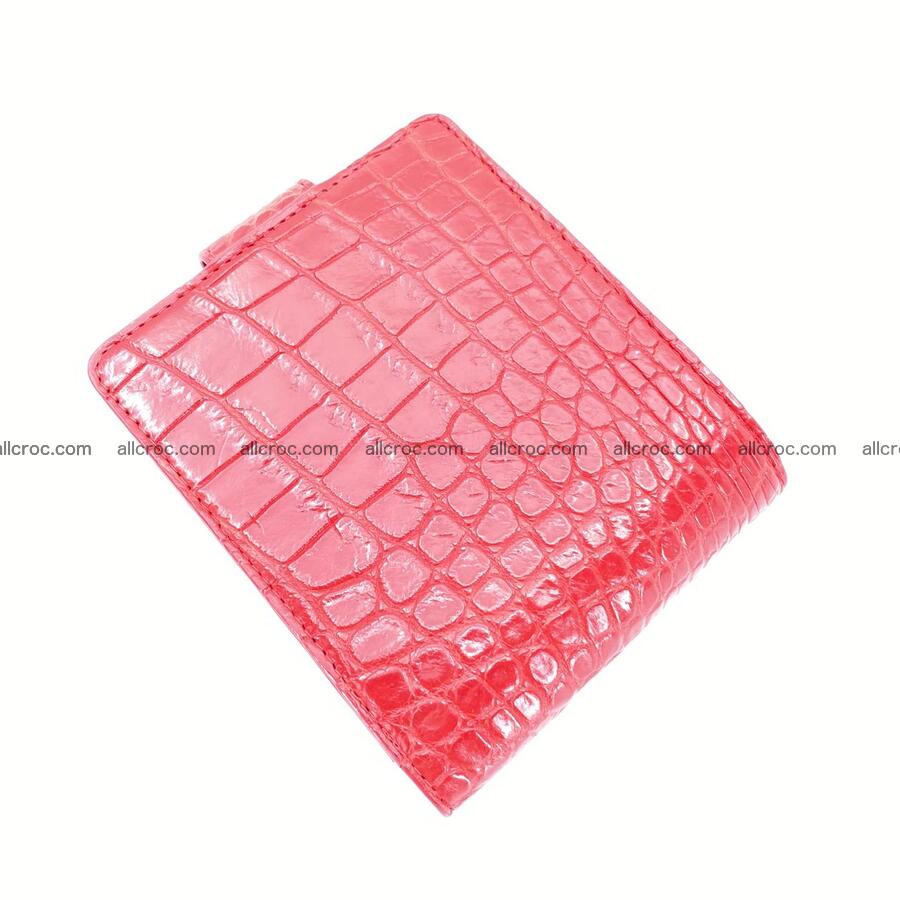 Handcrafted crocodile skin wallet 1194 Foto 2