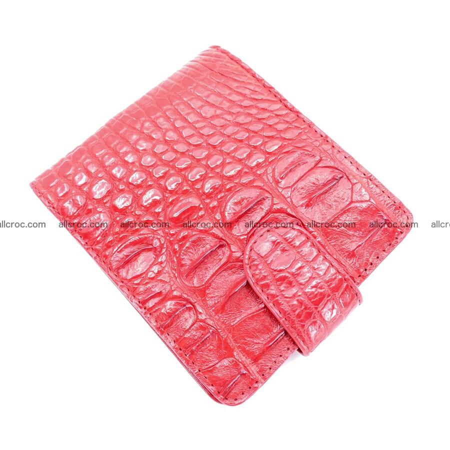 Handcrafted crocodile skin wallet 1194 Foto 1