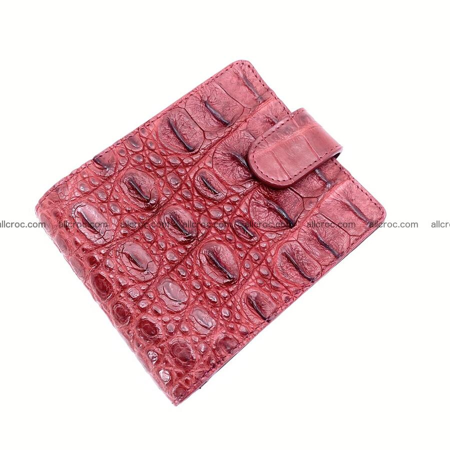 Handcrafted crocodile skin wallet 1196 Foto 0