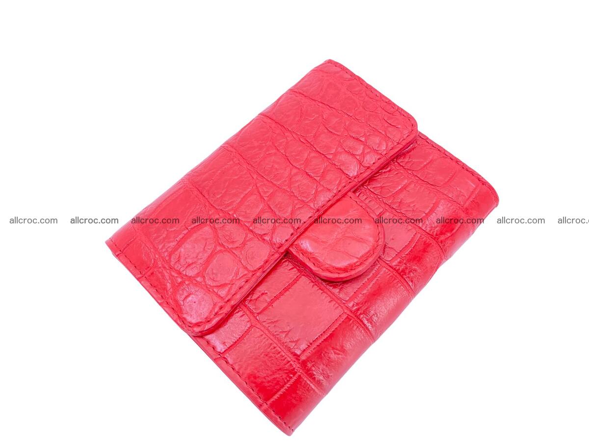 Handcrafted Crocodile skin wallet 1681 Foto 0