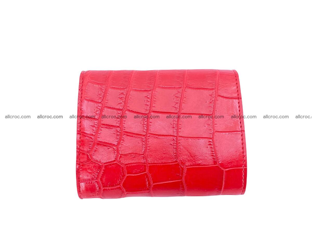Handcrafted Crocodile skin wallet 1681 Foto 4