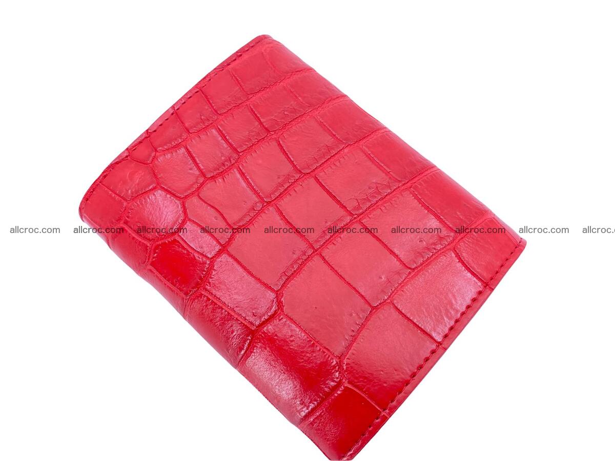 Handcrafted Crocodile skin wallet 1681 Foto 2