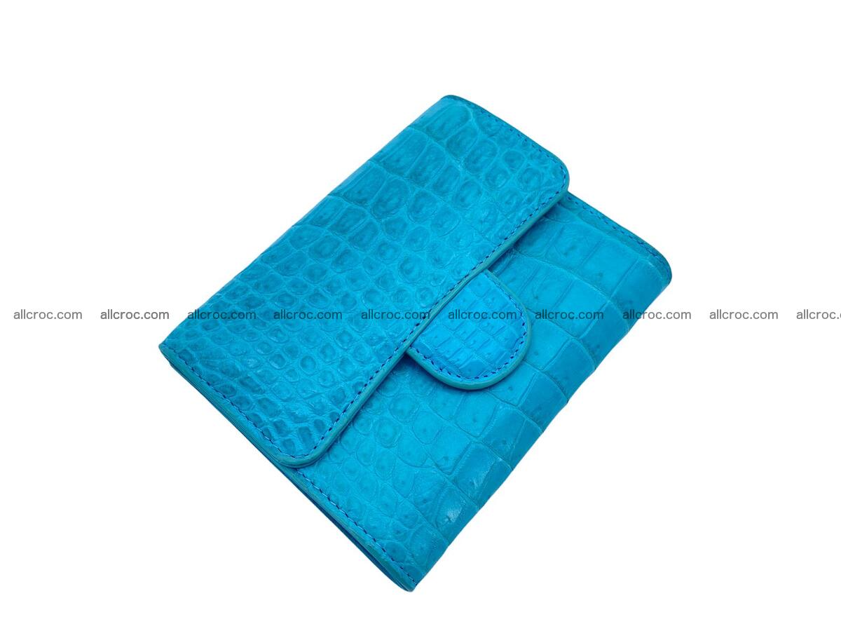 Handcrafted Crocodile skin wallet 1689 Foto 0