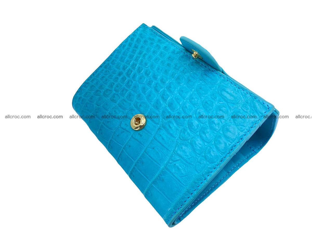 Handcrafted Crocodile skin wallet 1689 Foto 8