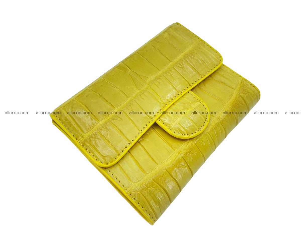 Handcrafted Crocodile skin wallet 1685 Foto 0