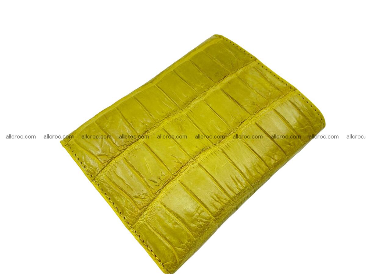 Handcrafted Crocodile skin wallet 1685 Foto 1
