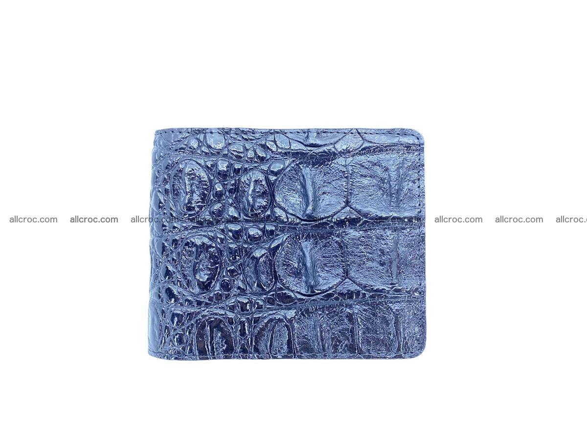 Handcrafted crocodile wallet 1652 Foto 1