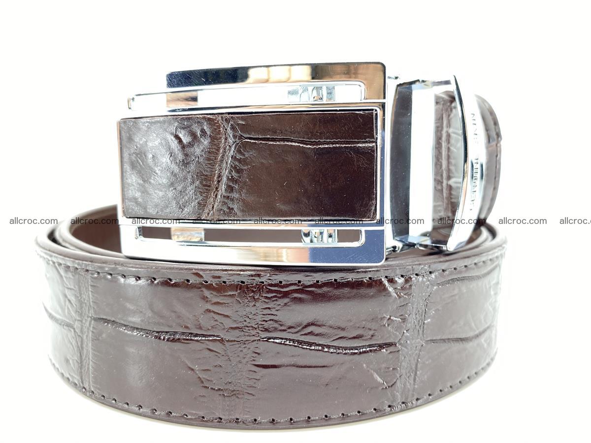 Crocodile skin belt belly part 1640 Foto 0