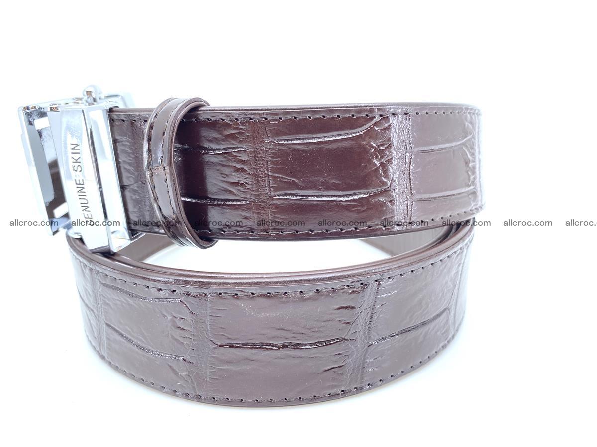 Crocodile skin belt belly part 1640 Foto 1