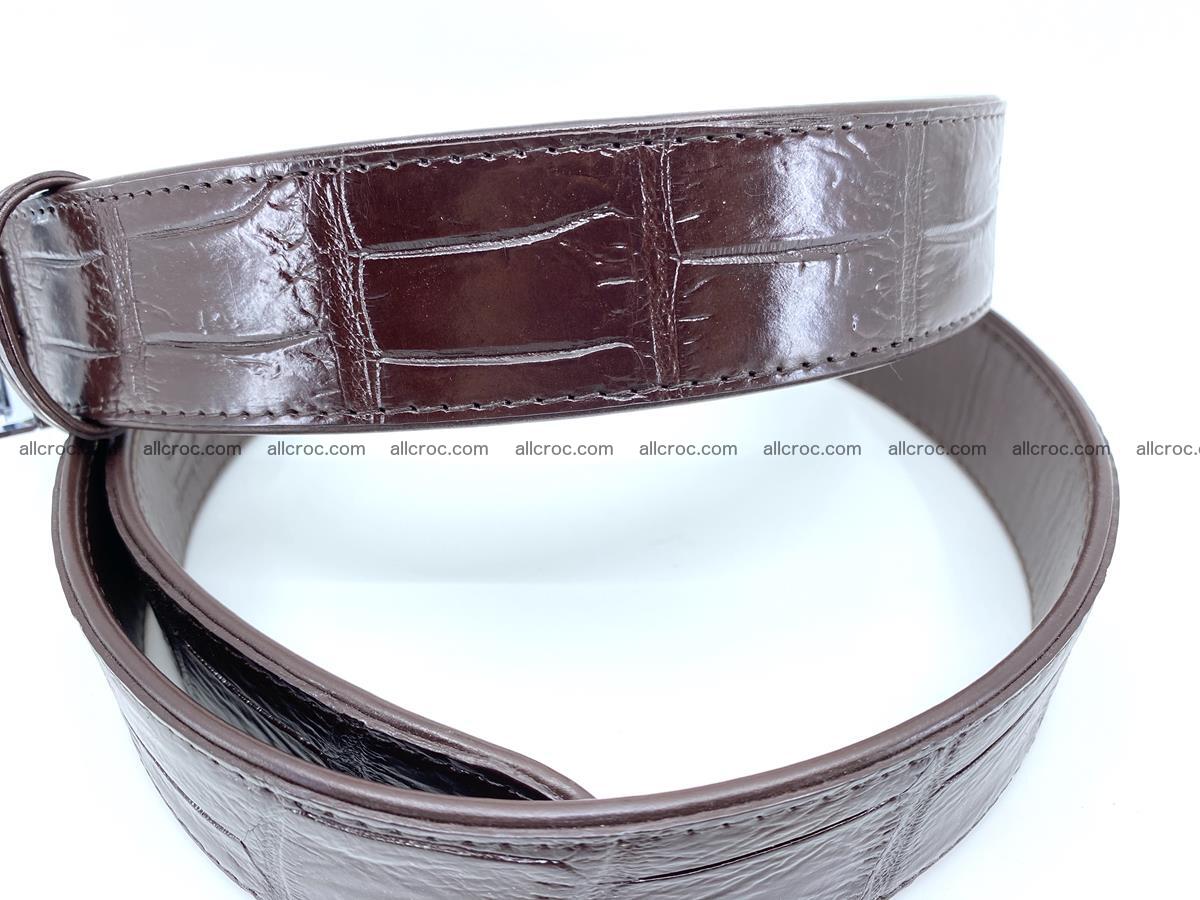 Crocodile skin belt belly part 1640 Foto 2