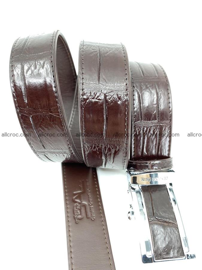 Crocodile skin belt belly part 1640 Foto 3