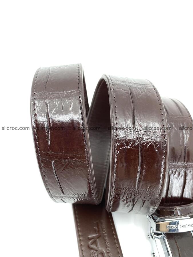 Crocodile skin belt belly part 1640 Foto 4