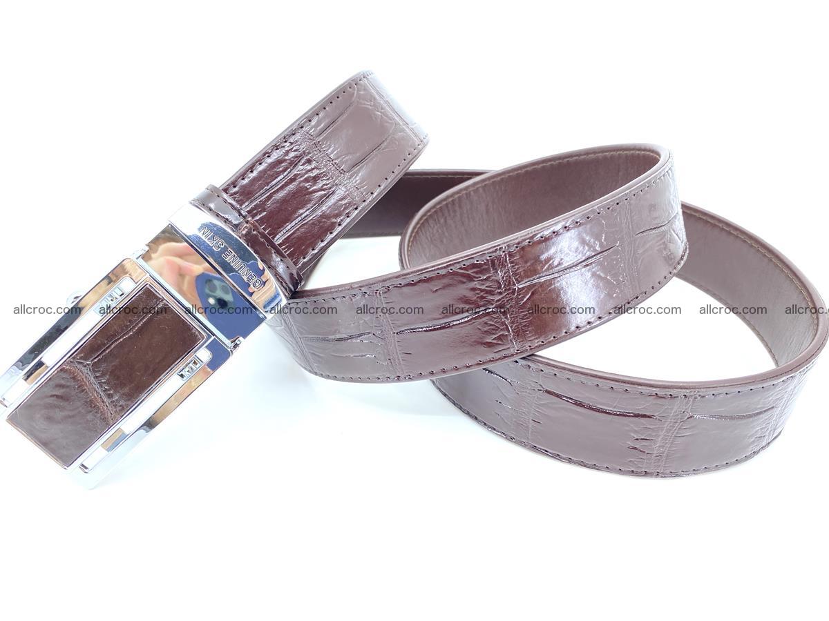 Crocodile skin belt belly part 1640 Foto 5