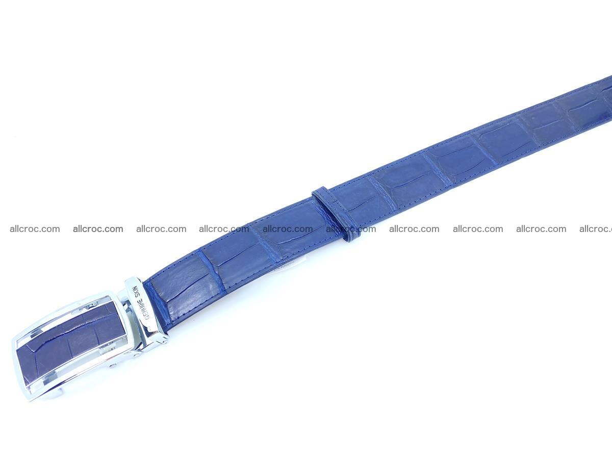 Crocodile skin belt belly part 1639 Foto 4