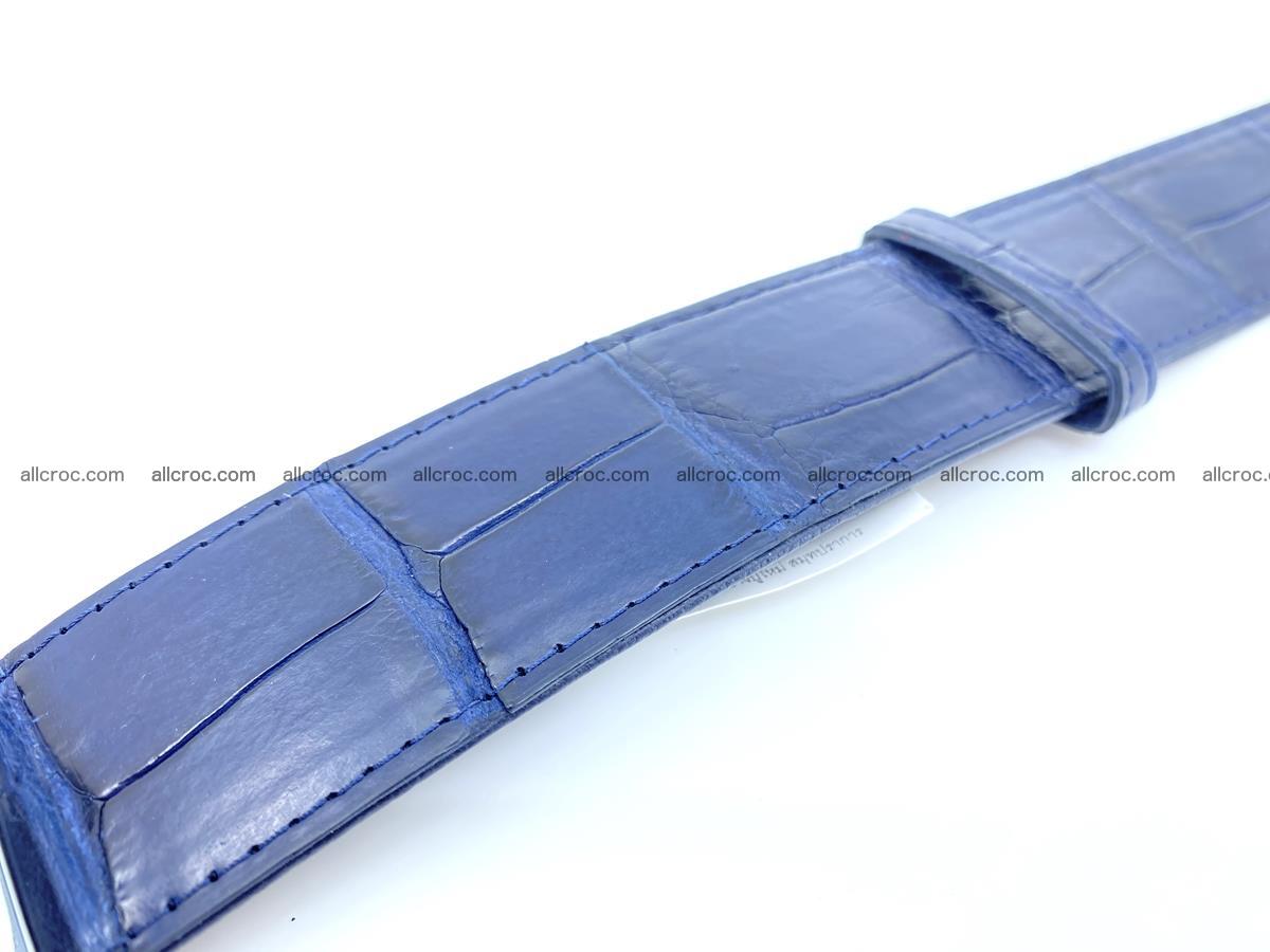 Crocodile skin belt belly part 1639 Foto 3