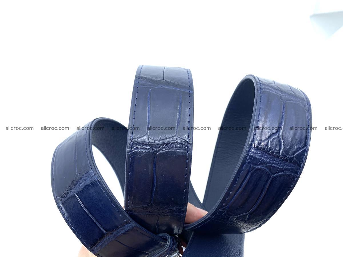 Crocodile skin belt belly part 1639 Foto 5