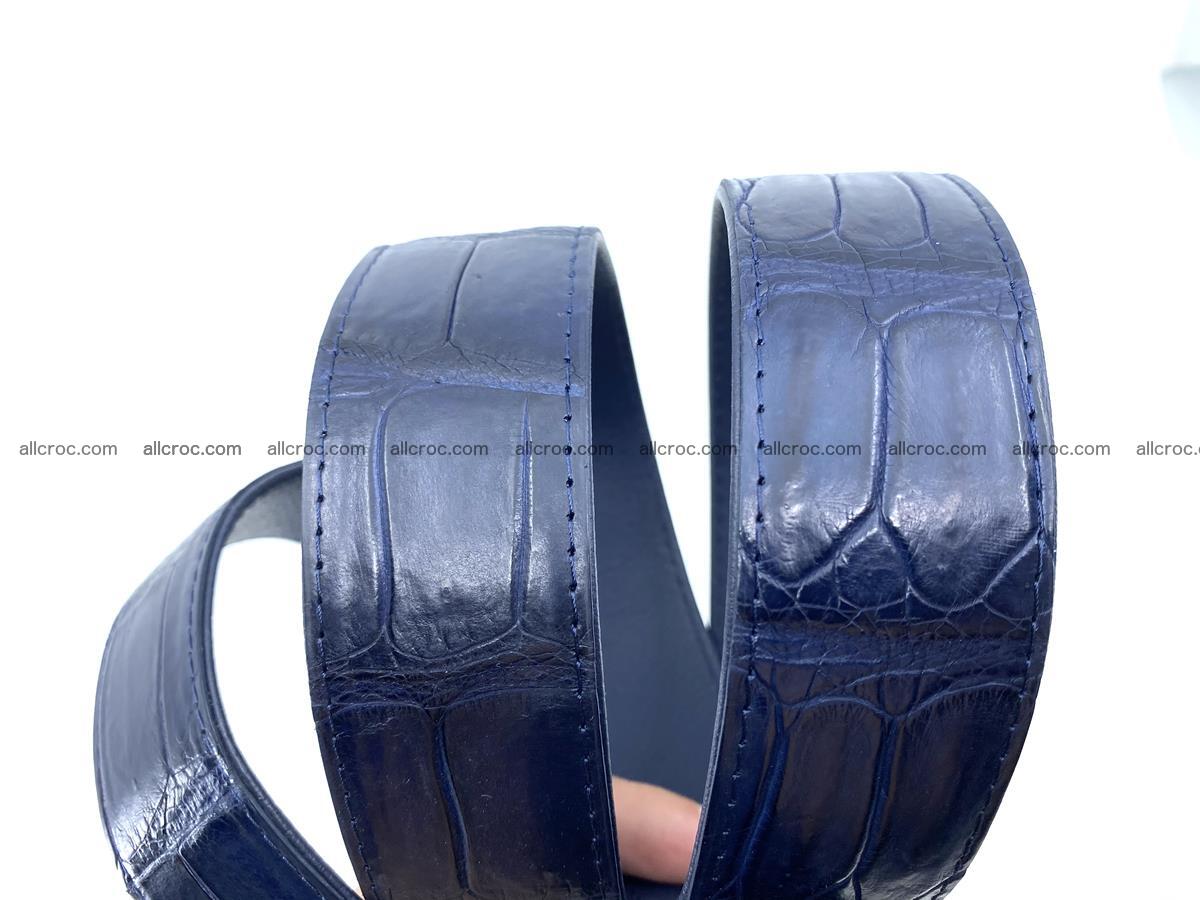 Crocodile skin belt belly part 1639 Foto 6
