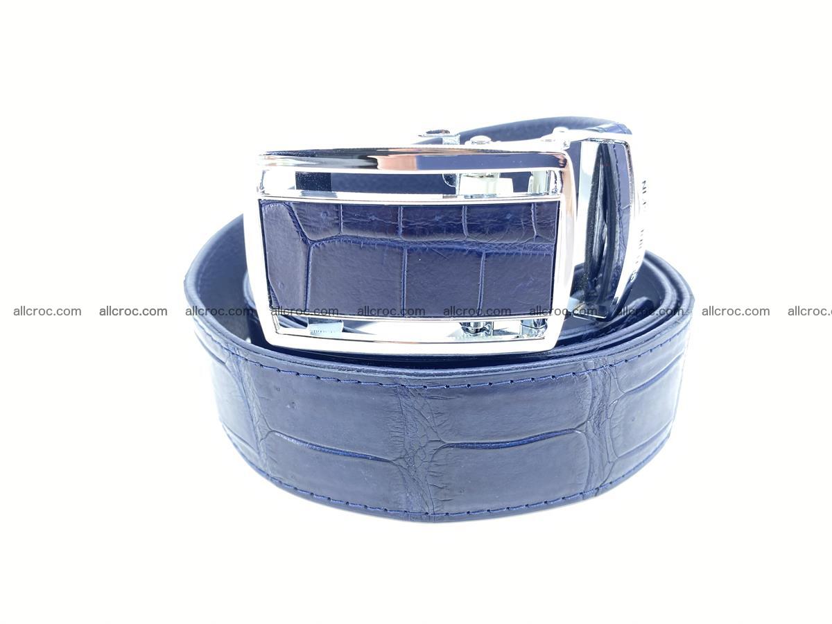 Crocodile skin belt belly part 1639 Foto 0