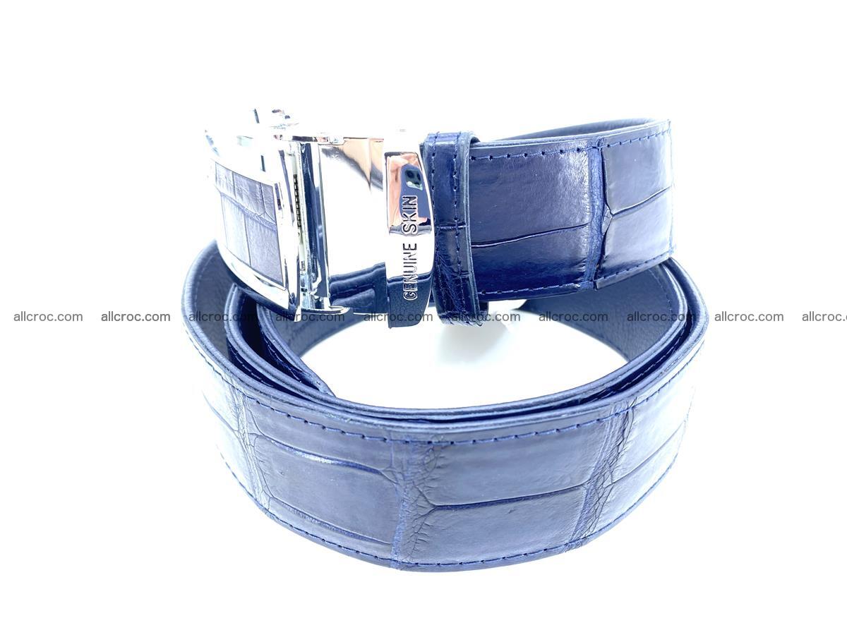 Crocodile skin belt belly part 1639 Foto 1