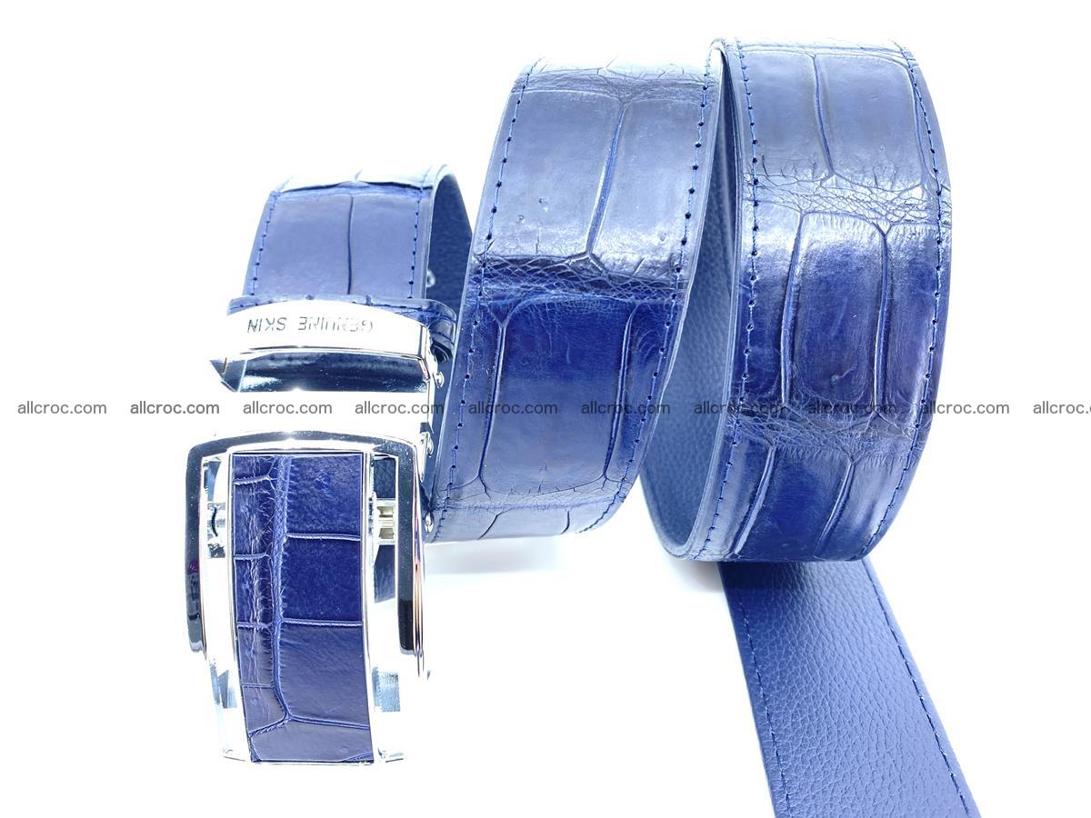 Crocodile skin belt belly part 1639 Foto 7
