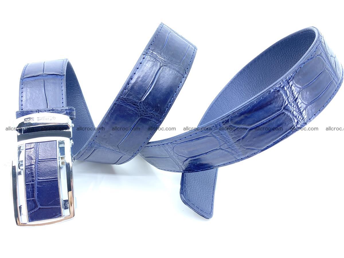 Crocodile skin belt belly part 1639 Foto 8