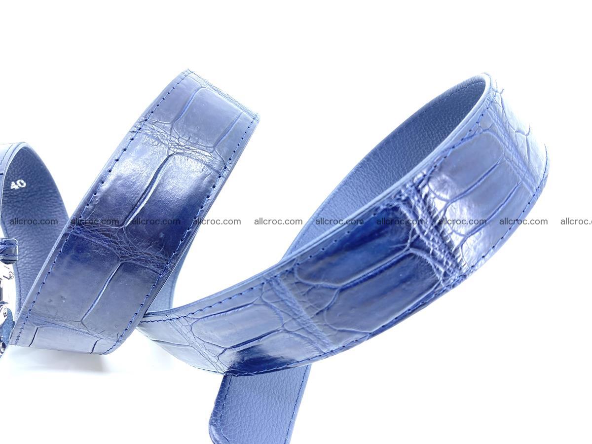 Crocodile skin belt belly part 1639 Foto 9