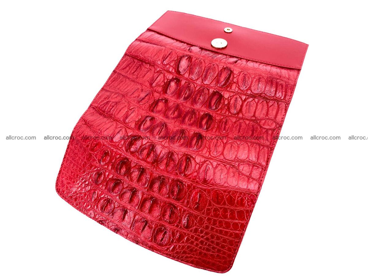 Handcrafted women’s crocodile skin wallet 1765 Foto 2