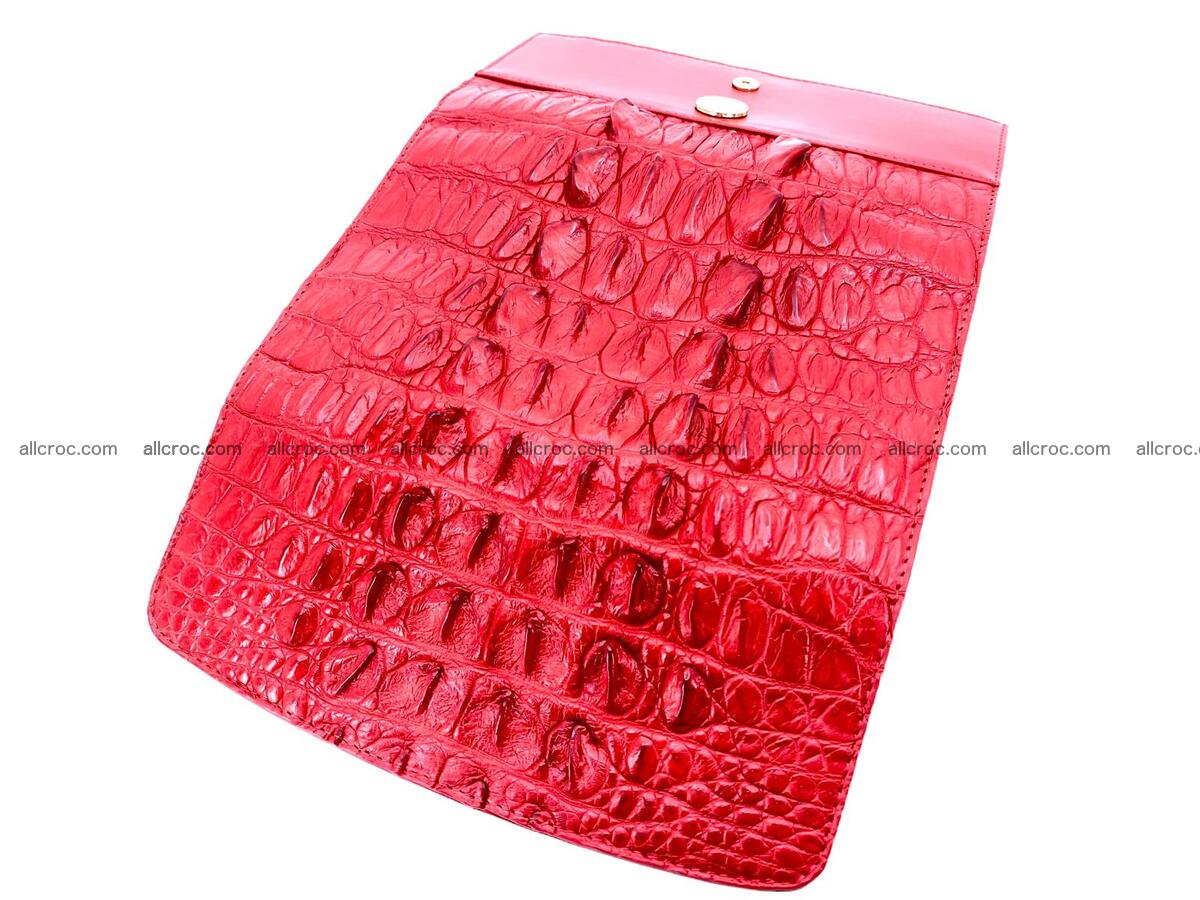 Handcrafted women’s crocodile skin wallet 1768 Foto 3