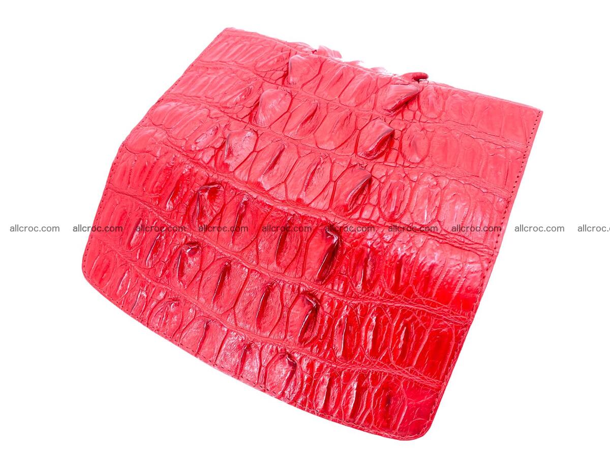 Handcrafted women’s crocodile skin wallet 1769 Foto 2