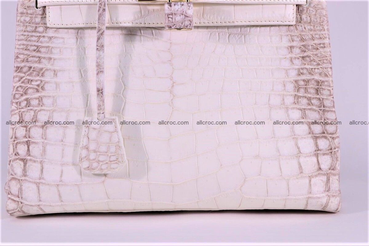 Crocodile skin handbag Kelly 1284 Foto 2