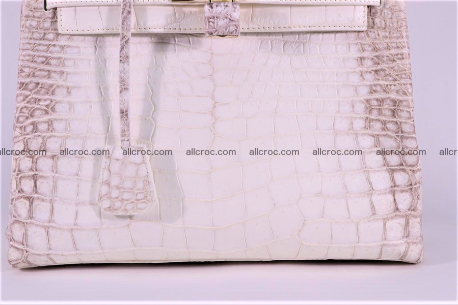 Crocodile skin handbag Kelly 1284