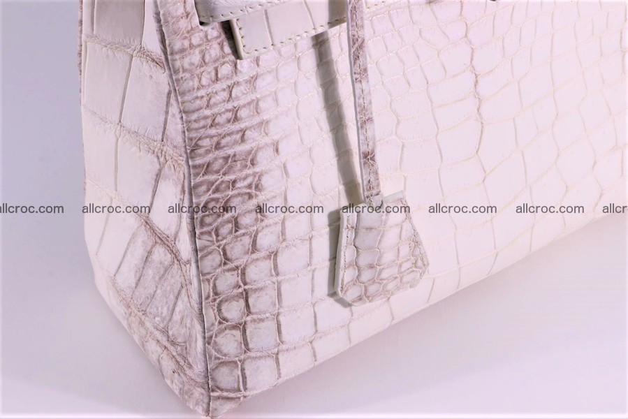 Crocodile skin handbag Kelly 1284