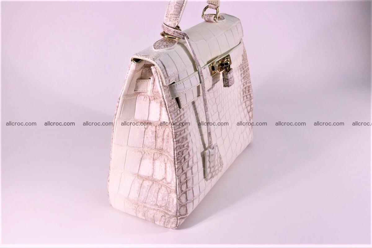Crocodile skin handbag Kelly 1284 Foto 6
