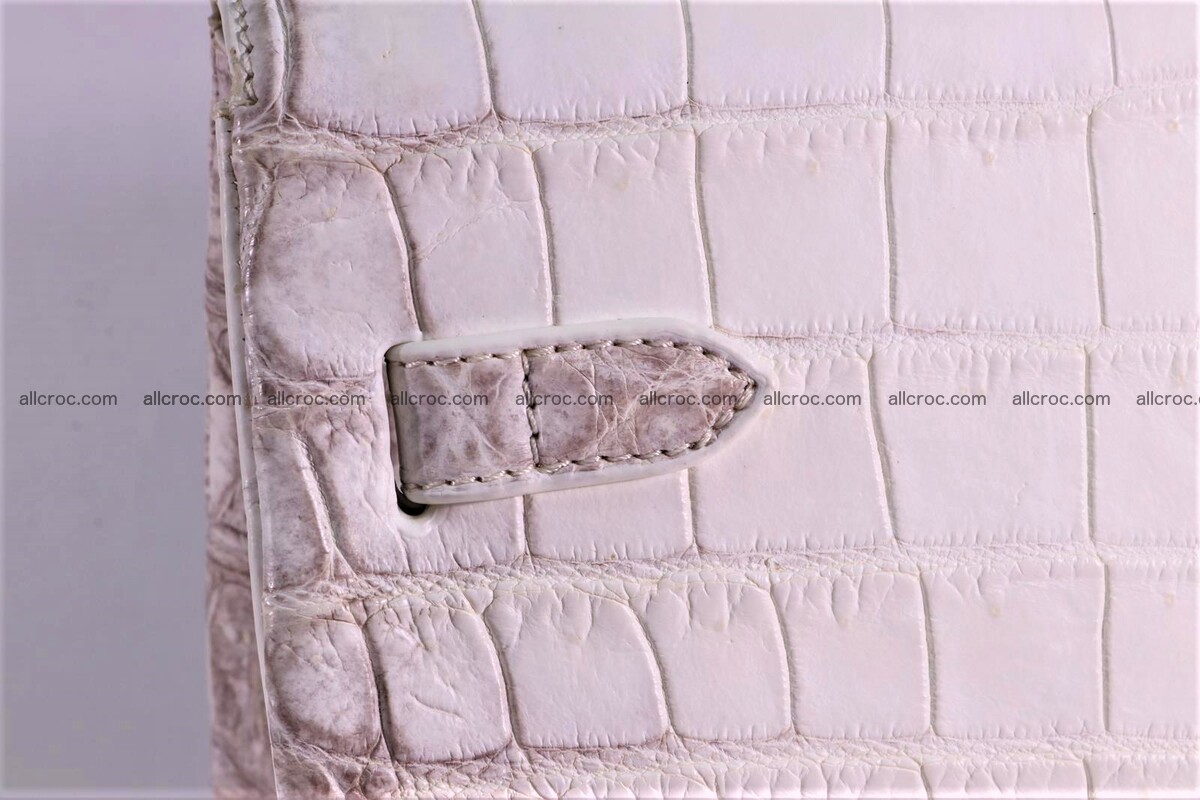 Crocodile skin handbag Kelly 1284 Foto 9