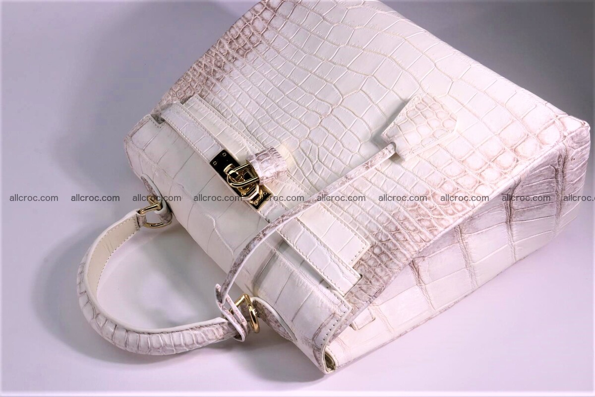 Crocodile skin handbag Kelly 1284 Foto 11
