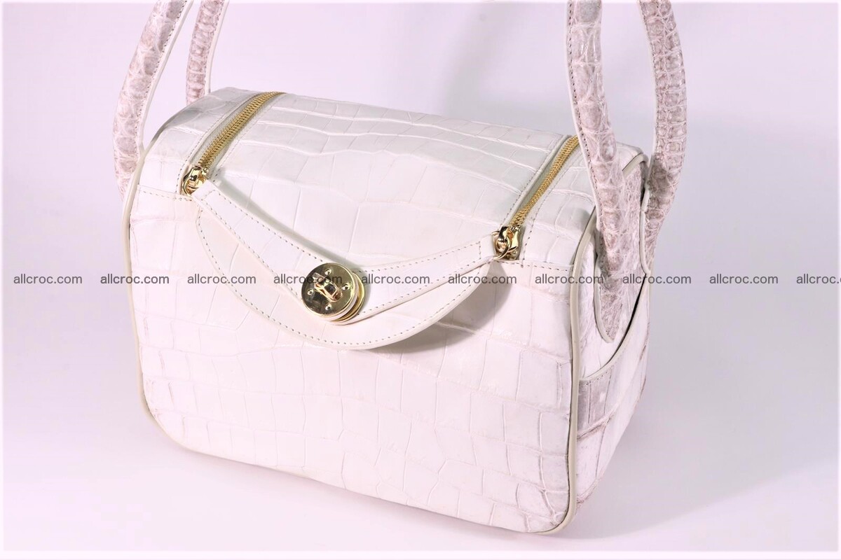 Crocodile skin handbag Lindy 1286 Foto 1