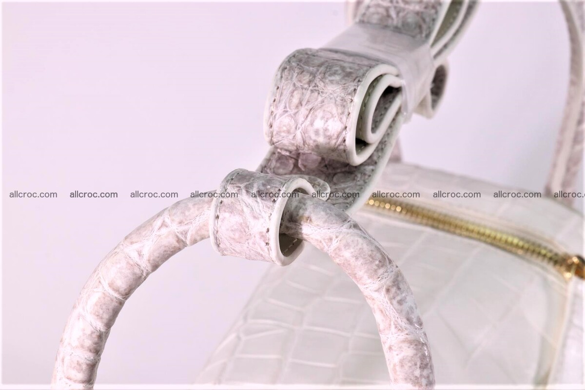 Crocodile skin handbag Lindy 1286 Foto 3