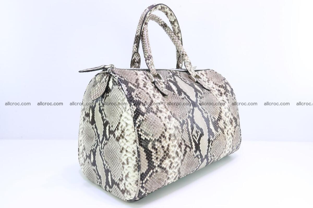 Ladies handbag, valise from genuine python skin 207 Foto 1