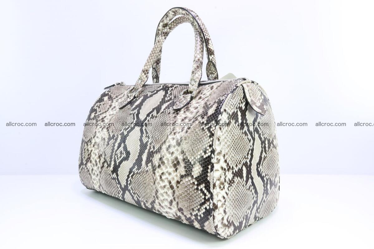Ladies handbag, valise from genuine python skin 207 Foto 2