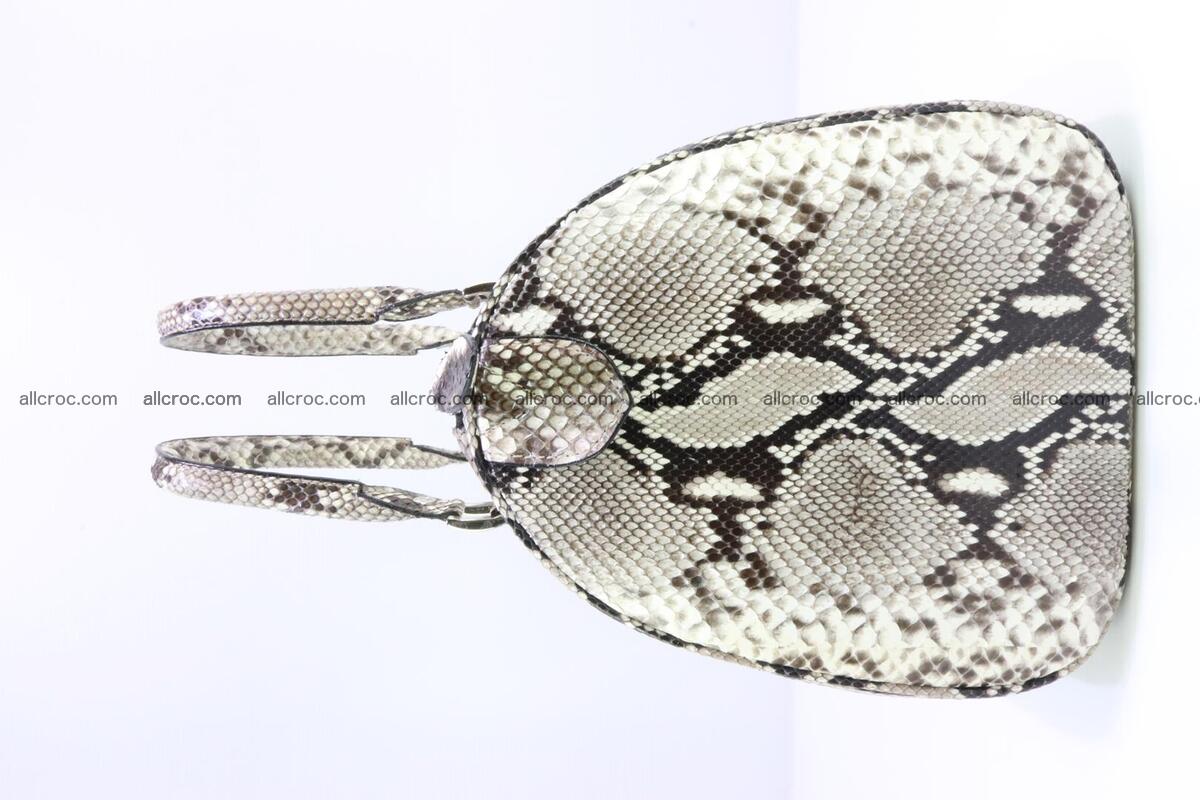Ladies handbag, valise from genuine python skin 207 Foto 3
