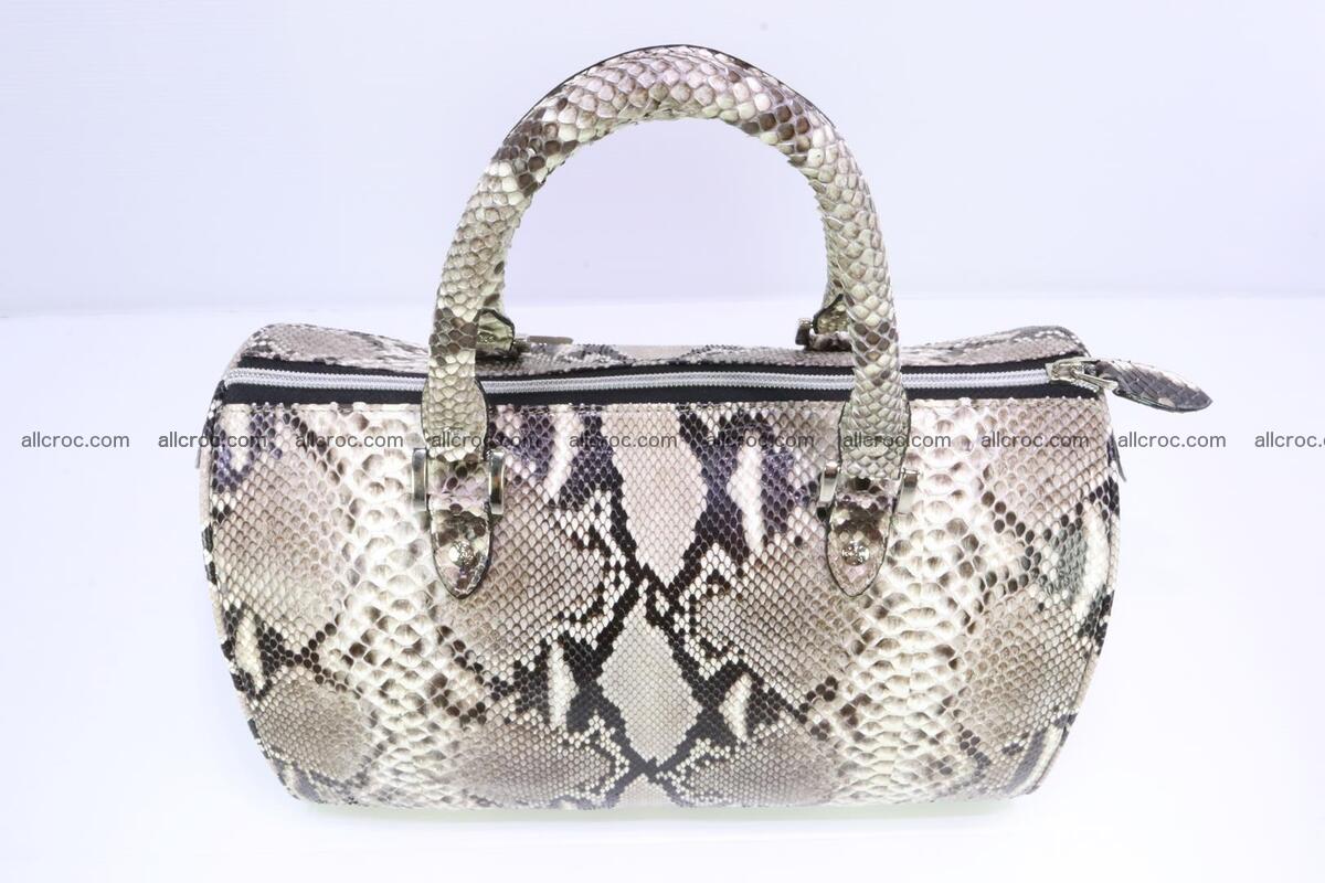Ladies handbag, valise from genuine python skin 207 Foto 4