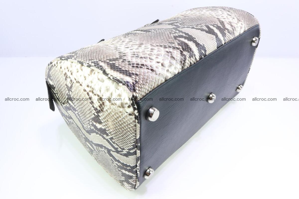 Ladies handbag, valise from genuine python skin 207 Foto 6